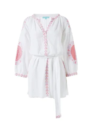 Cathy White Kaftan