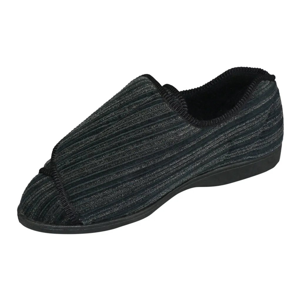 CLINIC Comfort System Men’s Clinic Slipper, Black, 10