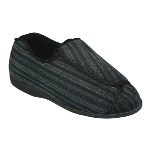 CLINIC Comfort System Men’s Clinic Slipper, Black, 10