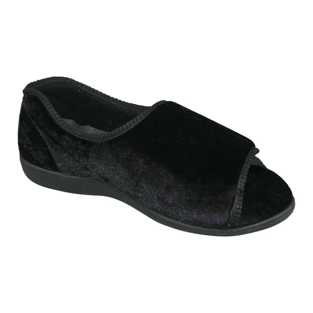 CLINIC Comfort System Women’s Clinic Slipper, Black, 7