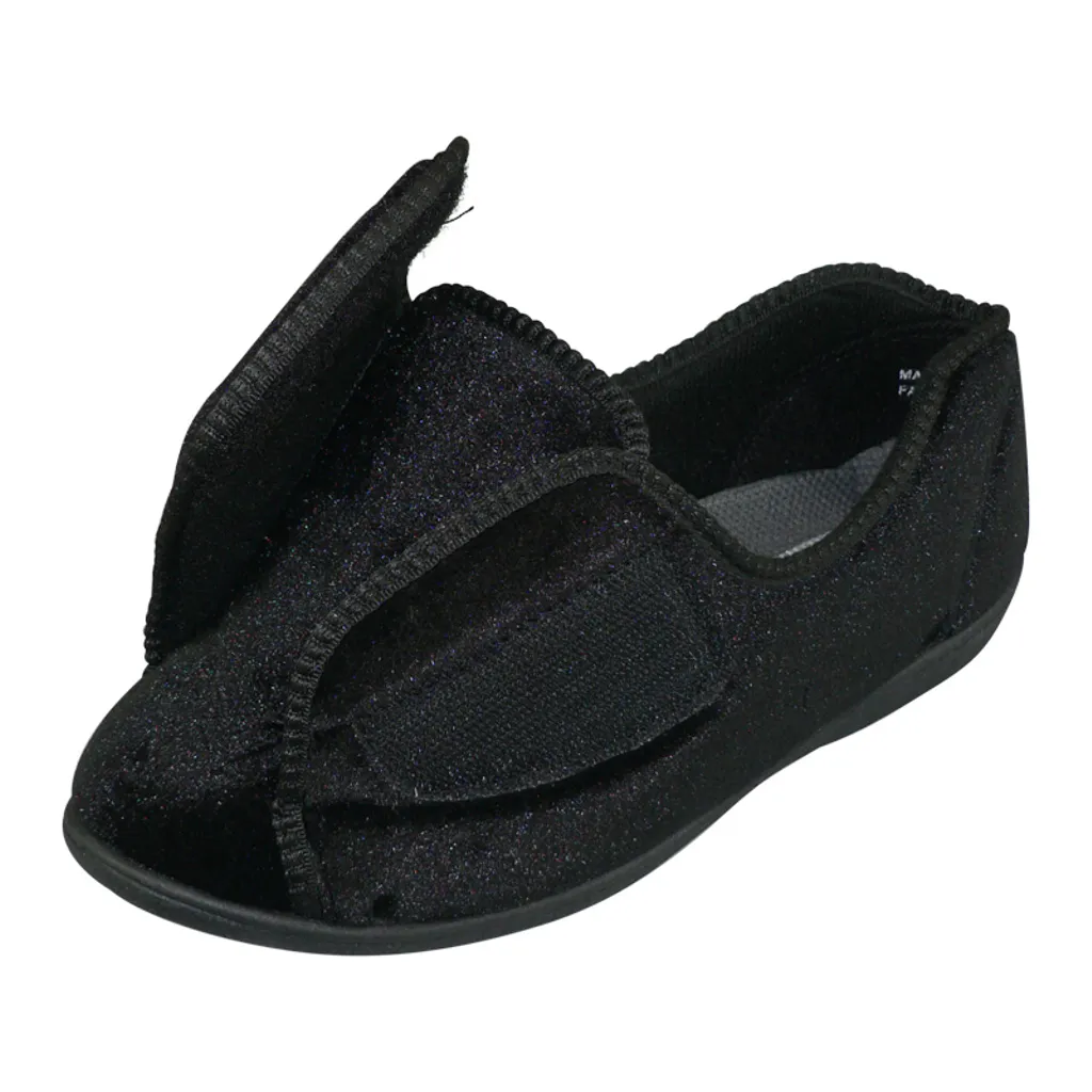 CLINIC Comfort System Women’s Clinic Slipper, Black, 7