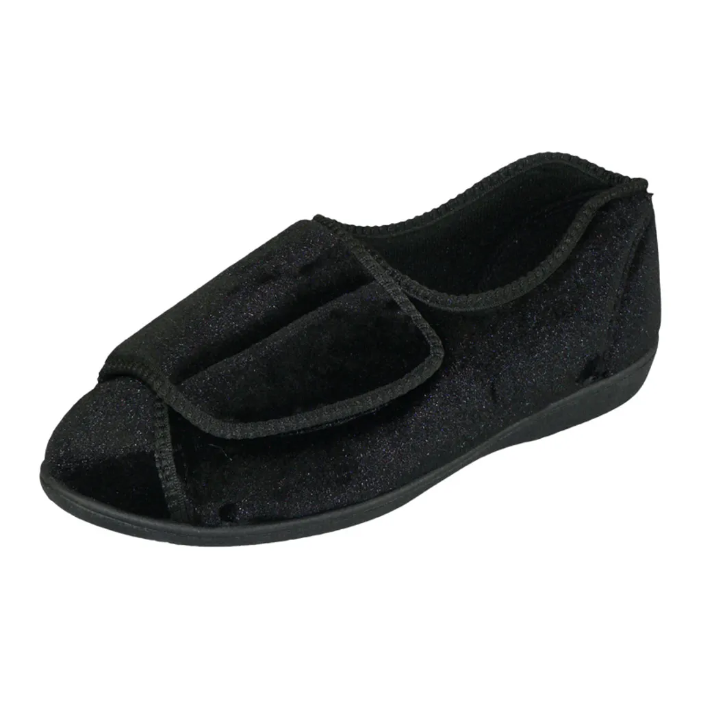 CLINIC Comfort System Women’s Clinic Slipper, Black, 7