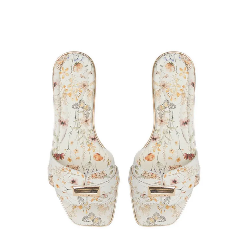 DARINE FLAT SANDALS - MULTI