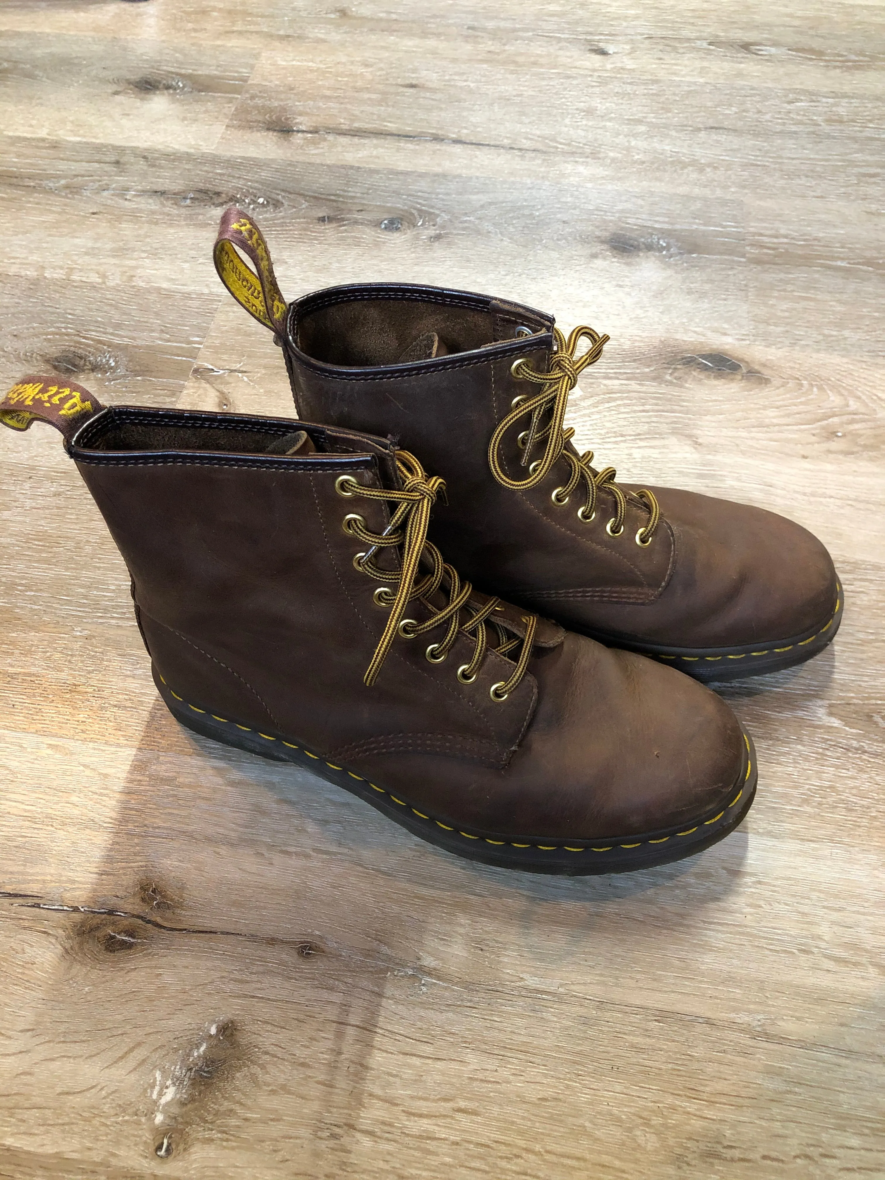 Doc Martens Brown Nubuck 1460Boot, SOLD