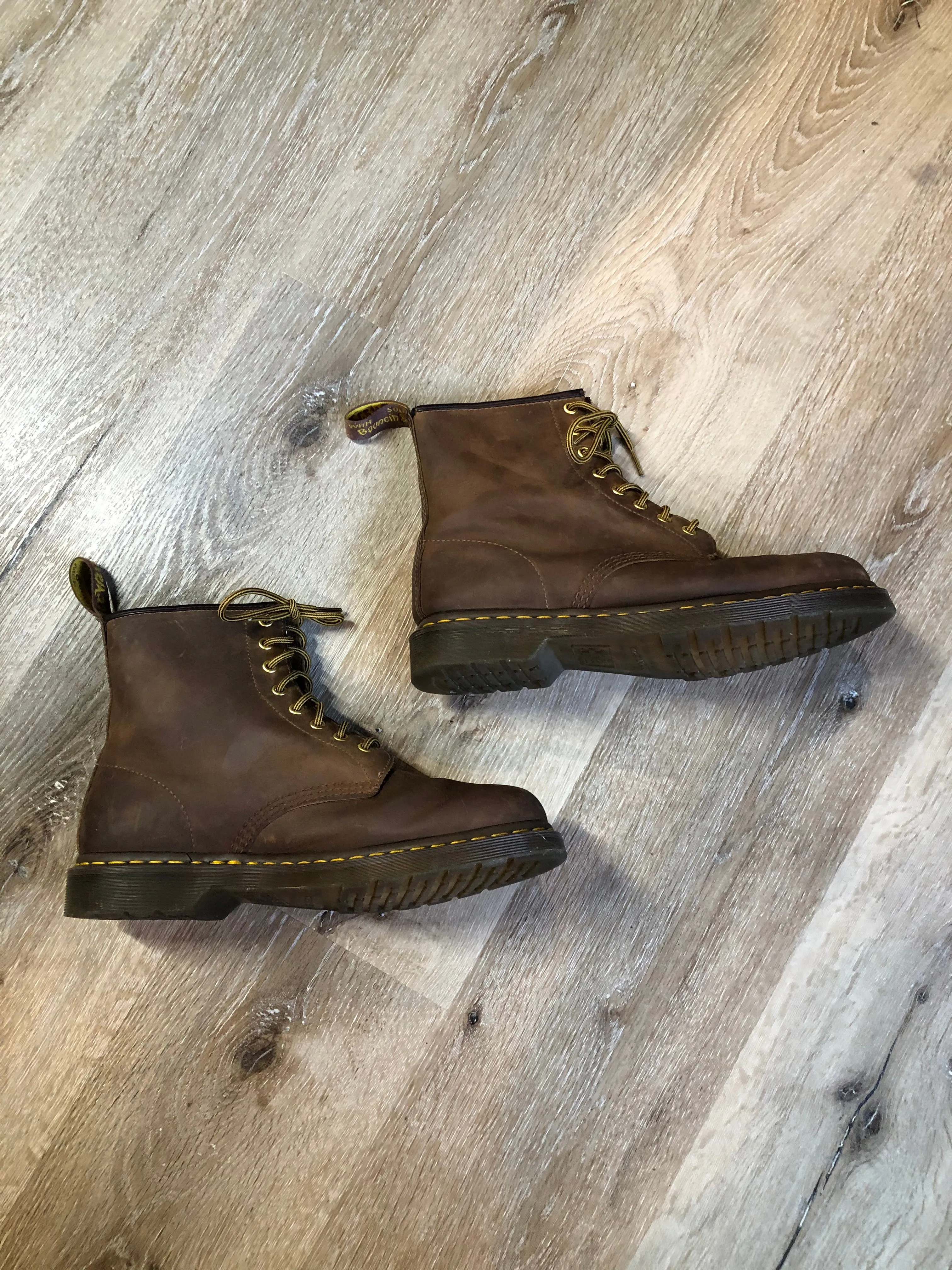 Doc Martens Brown Nubuck 1460Boot, SOLD