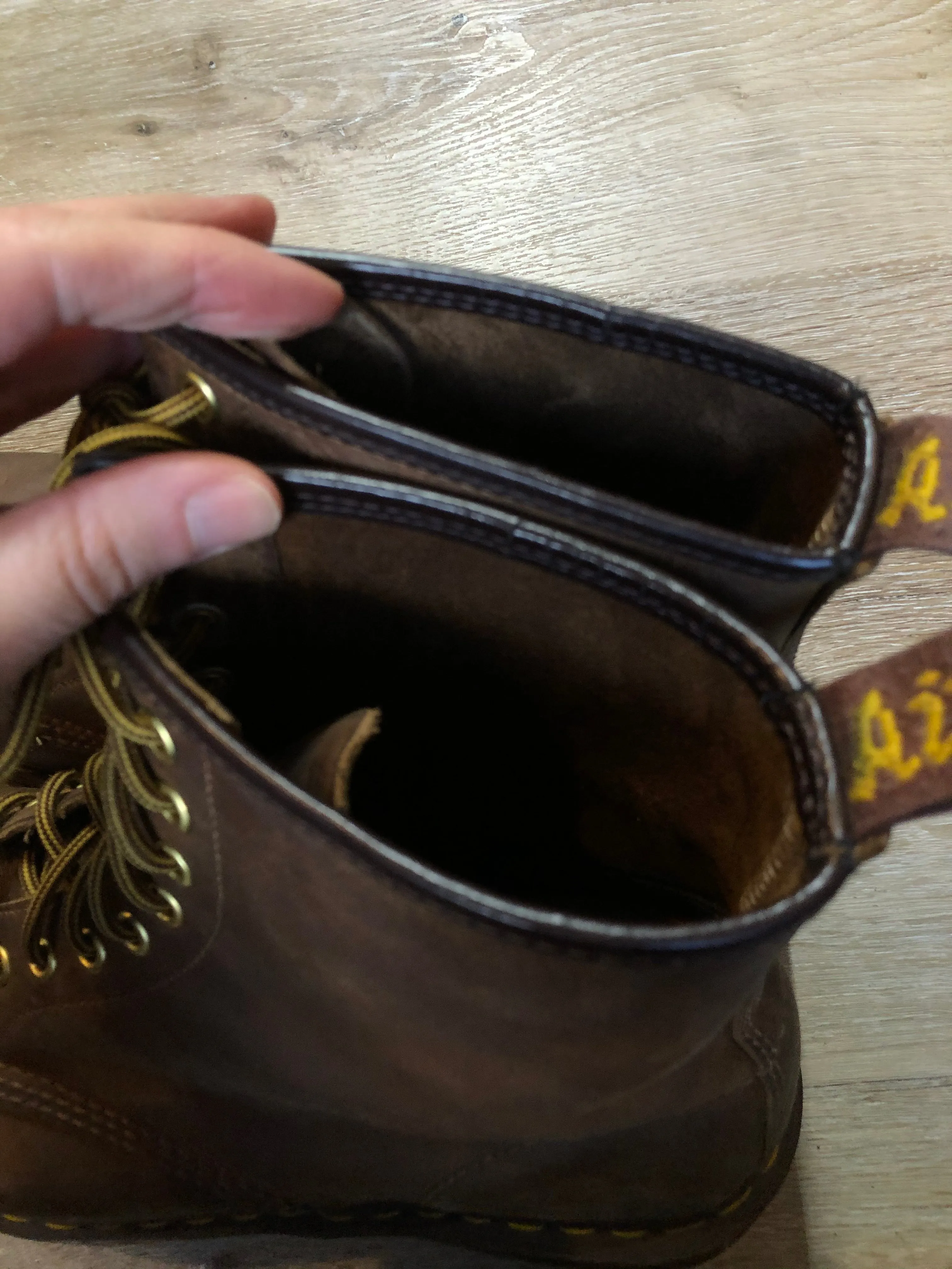 Doc Martens Brown Nubuck 1460Boot, SOLD