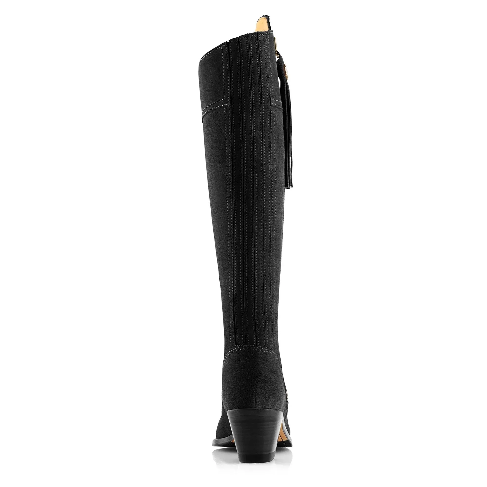 Fairfax & Favor Heeled Regina Boot - Black