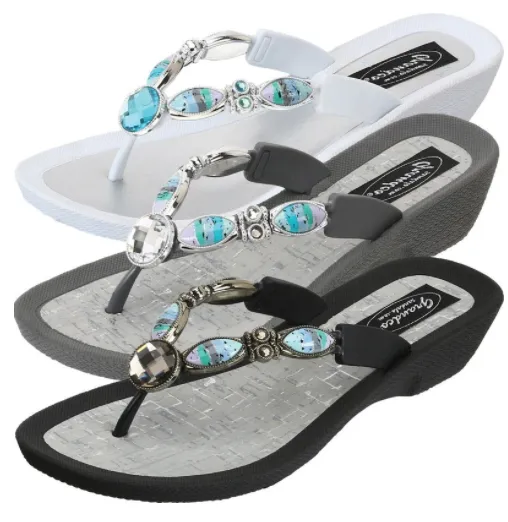 GRANDCO SANDALS 27760 - BAHAMA BLUE (BLACK)