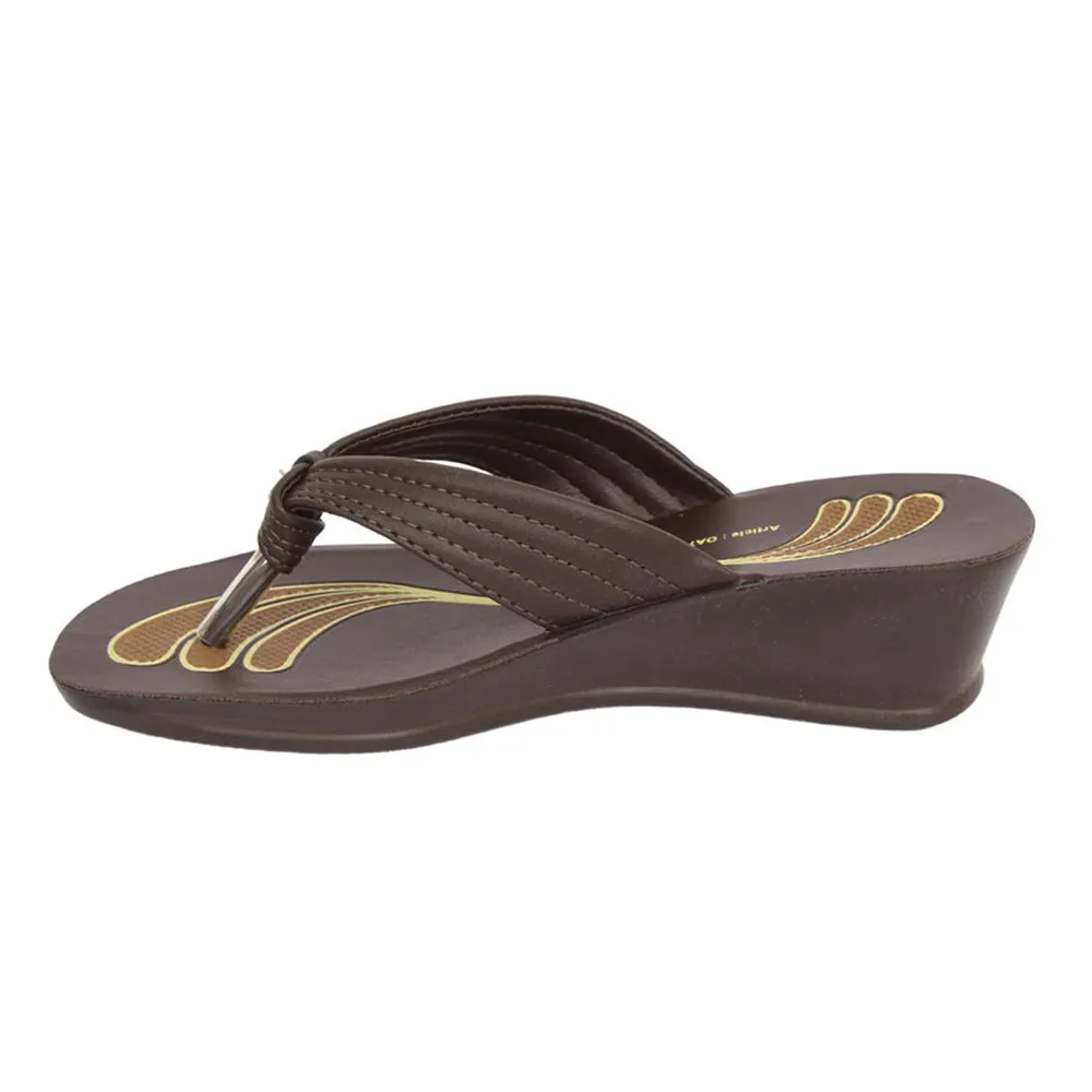 Inblu Women Slipper #OA79 - BROWN
