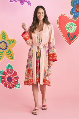 Nathalie Lété Cotton Silk Robe