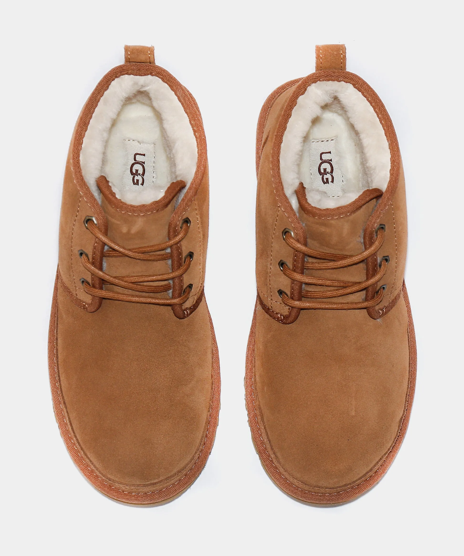 Neumel Suede Mens Boots (Chestnut Brown)