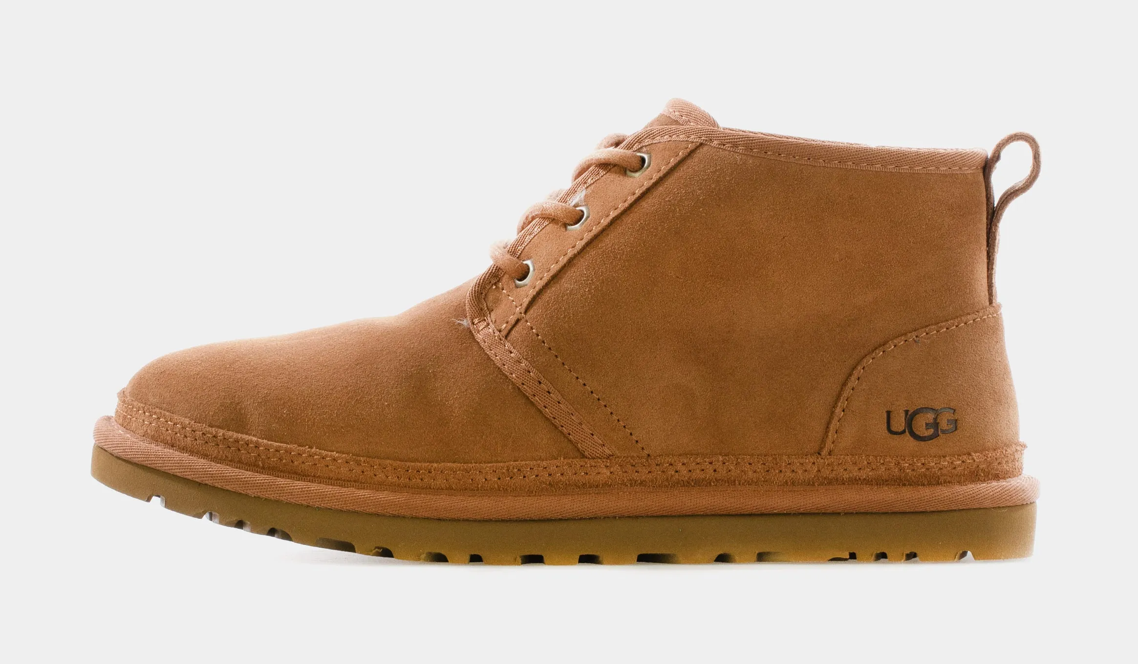 Neumel Suede Mens Boots (Chestnut Brown)