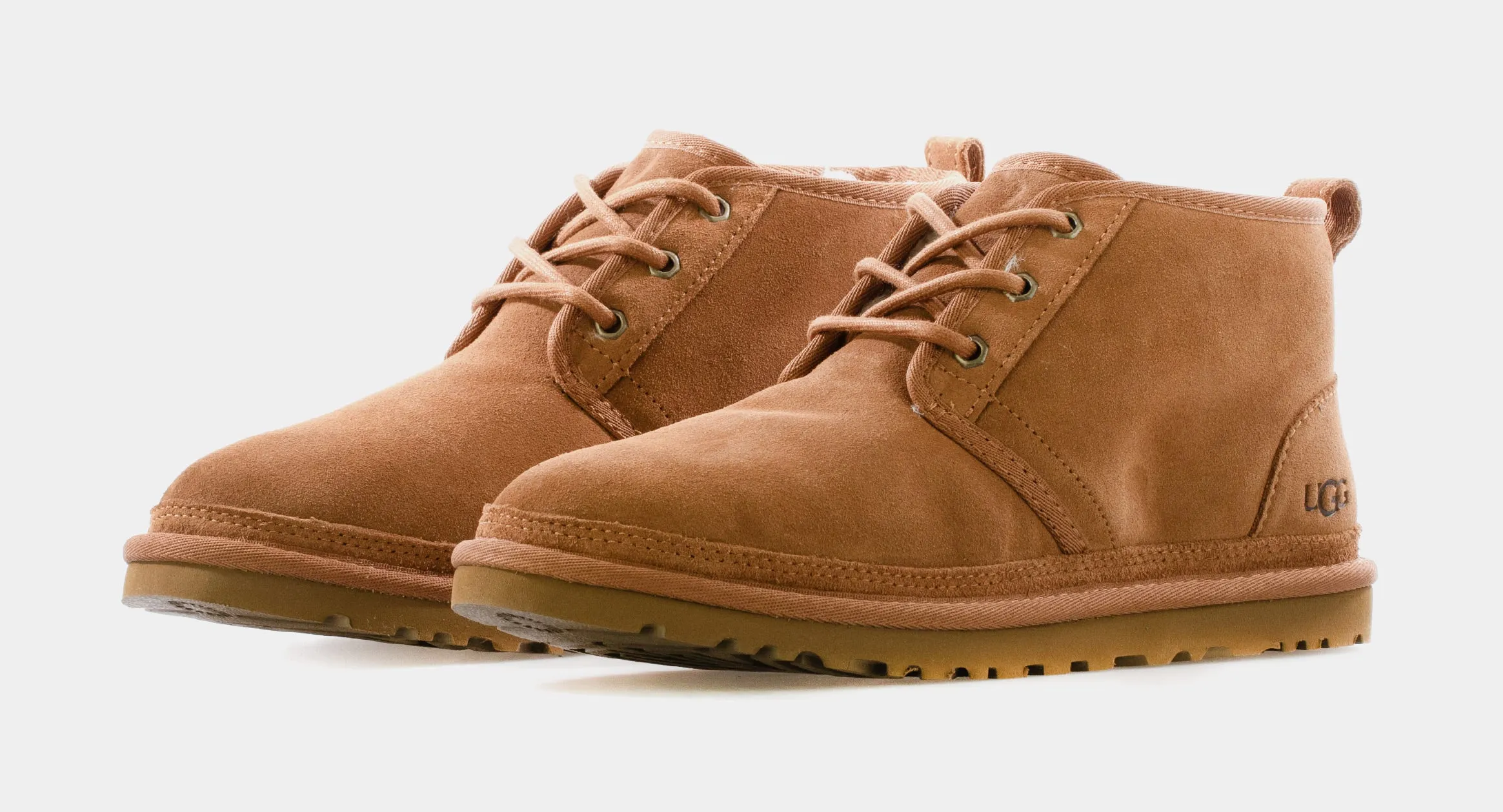 Neumel Suede Mens Boots (Chestnut Brown)