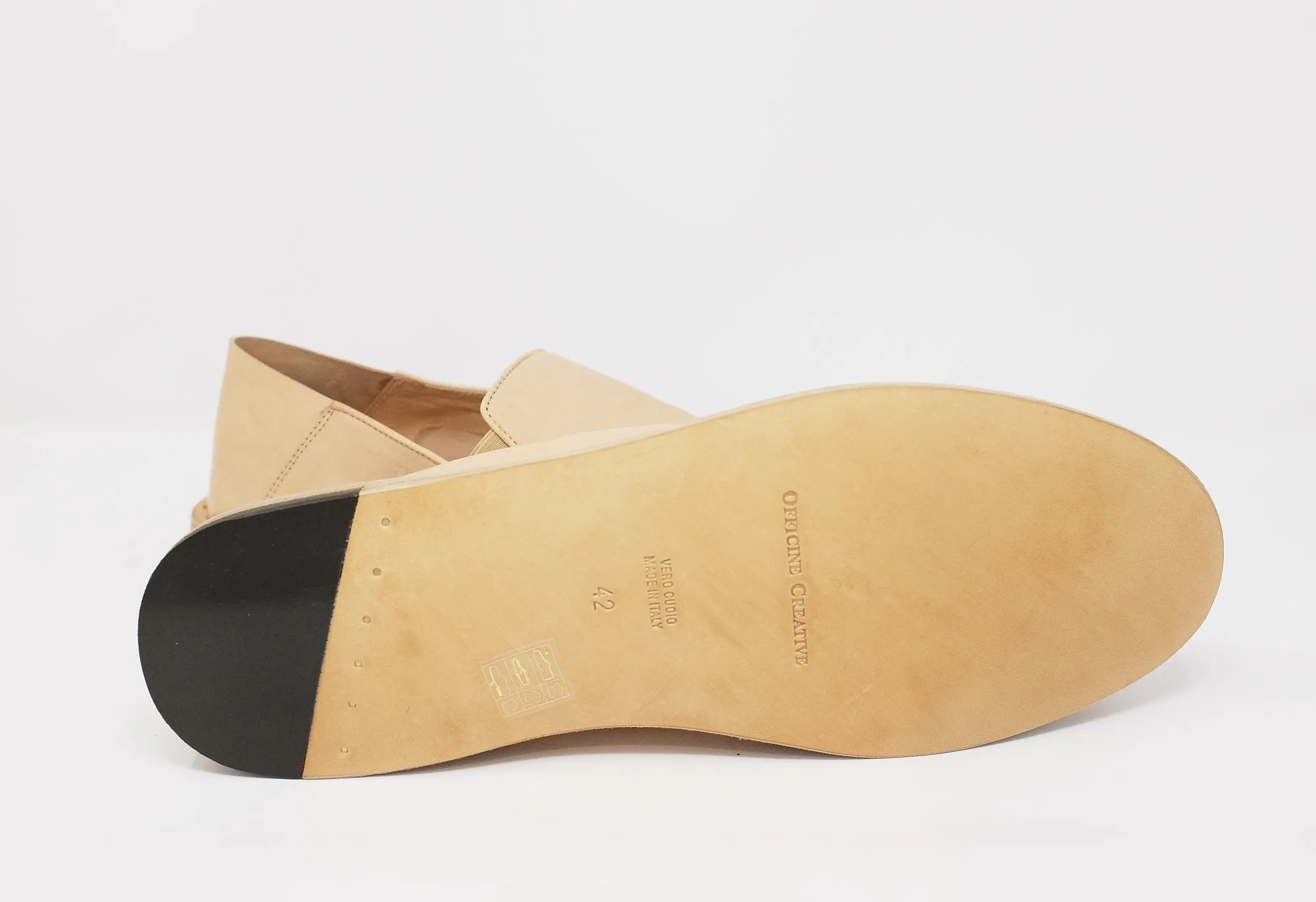Officine Creative: Felix Leather Loafer (custom natural)