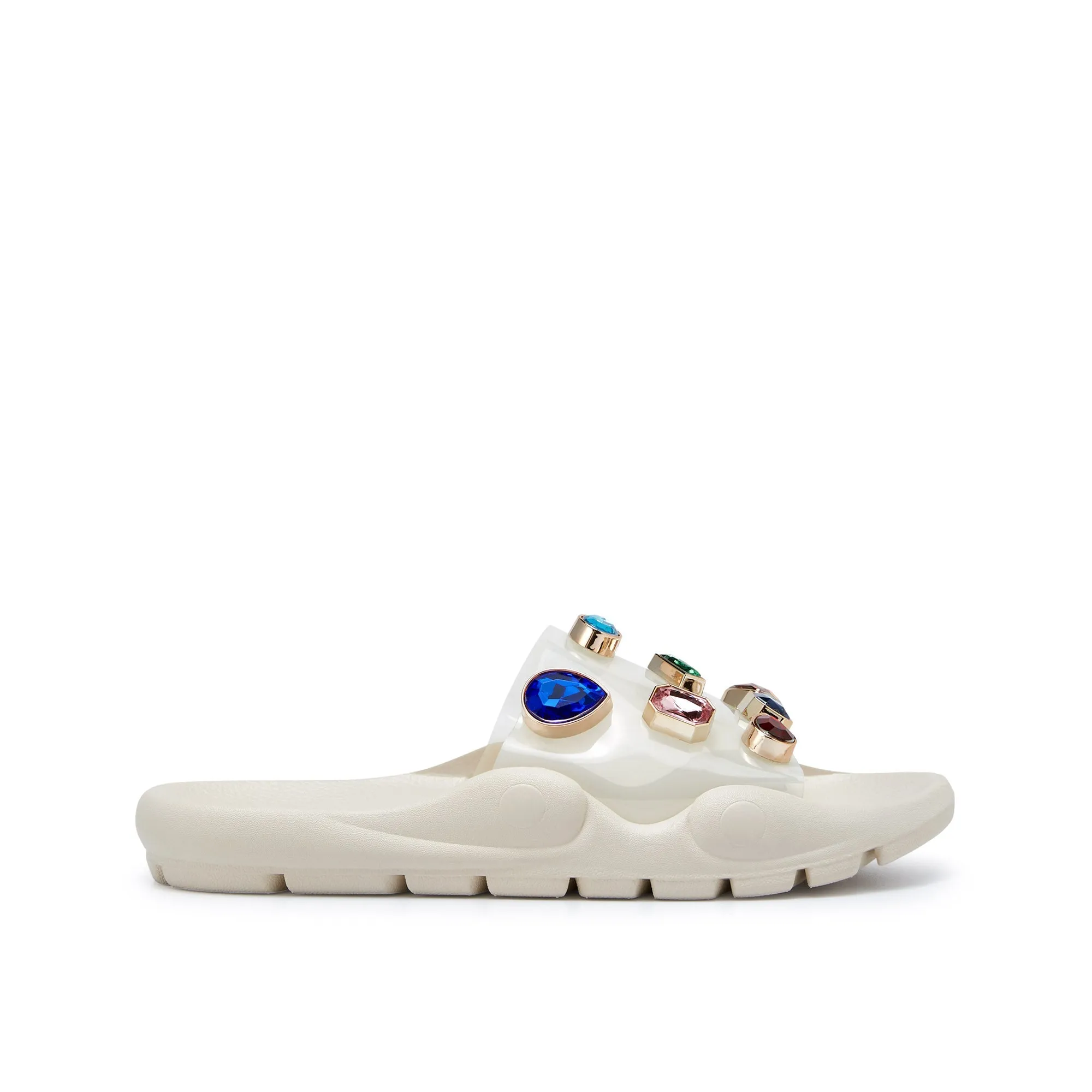 Praveena Flat Sandals Ivory