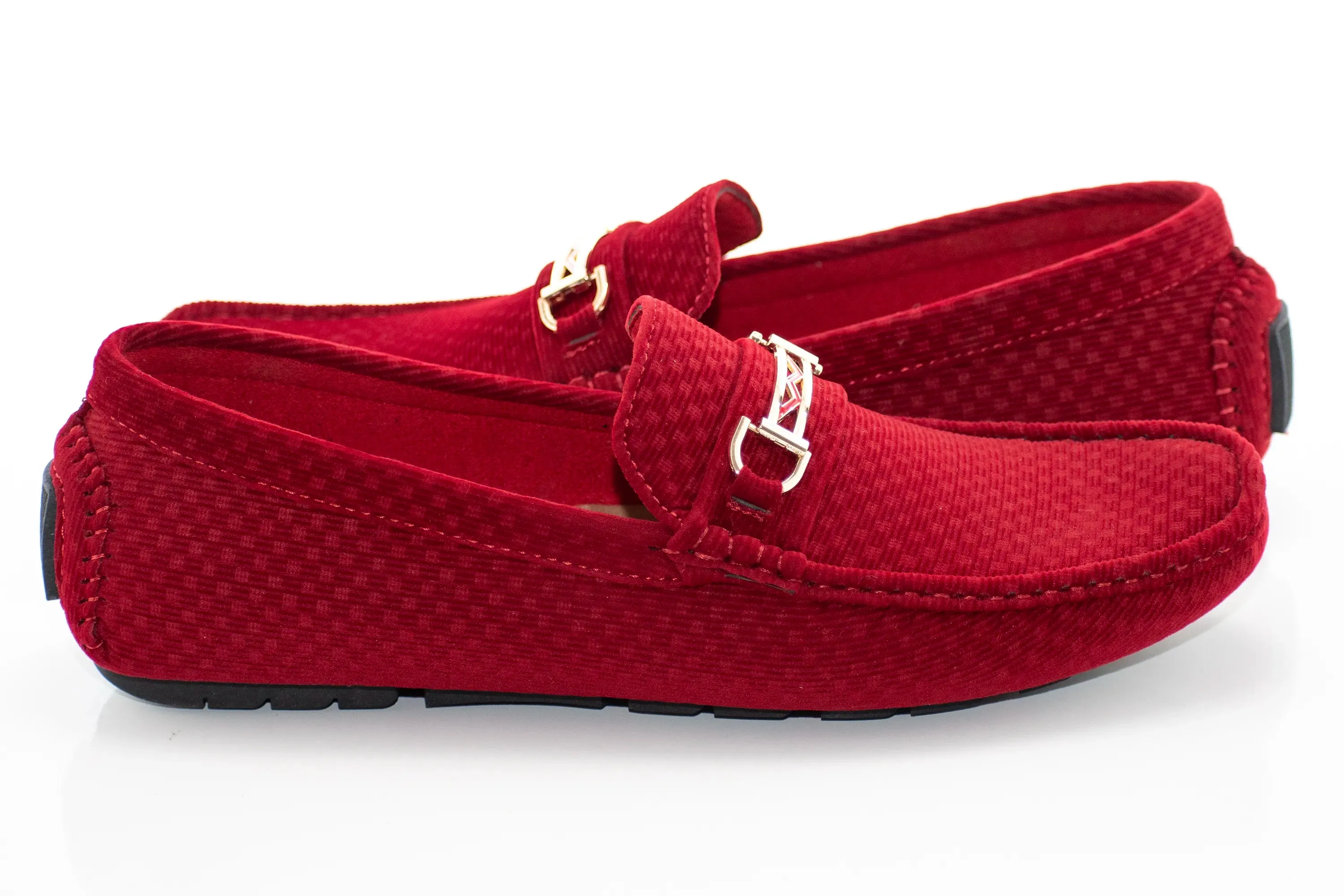 Red Checkered Velvet Bit-Driver