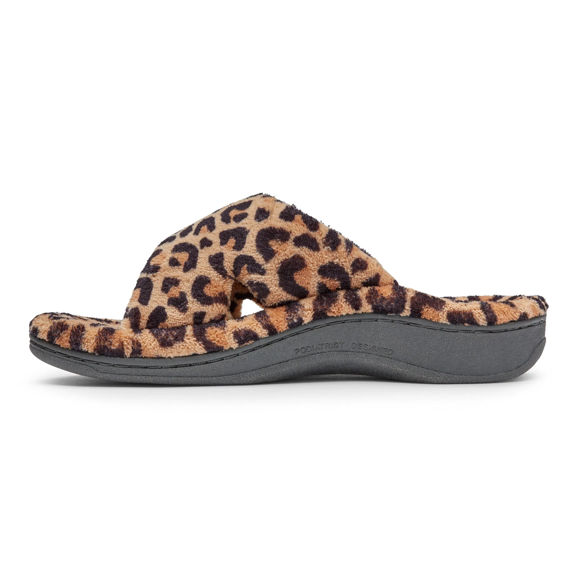Relax Slipper - Leopard LAST ONE SIZE 11