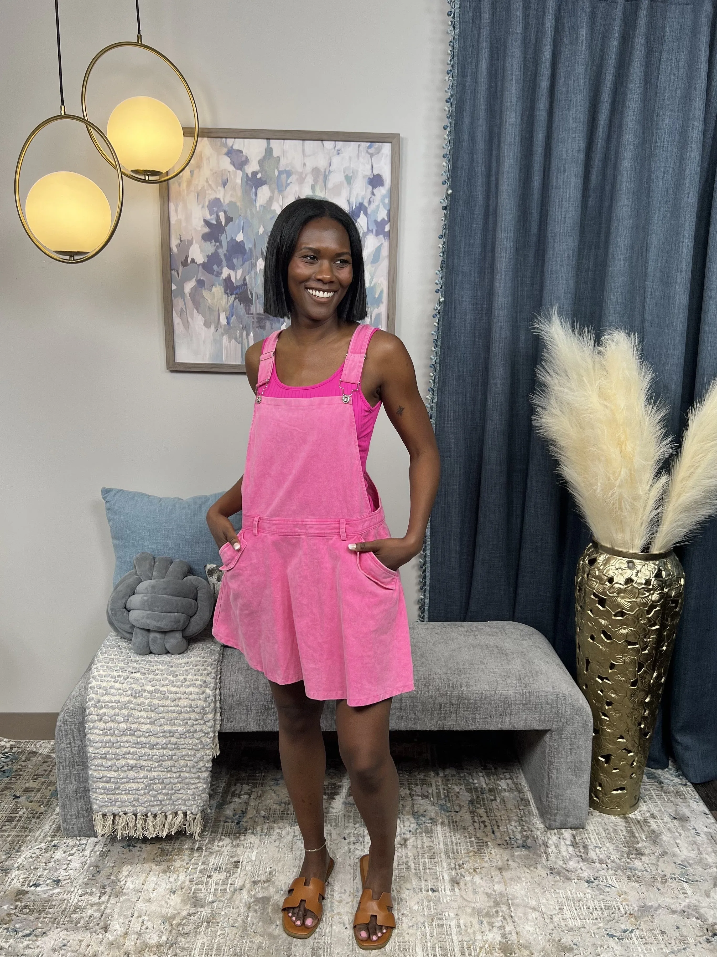 Relaxing Thoughts Overall Dress * Final Sale*