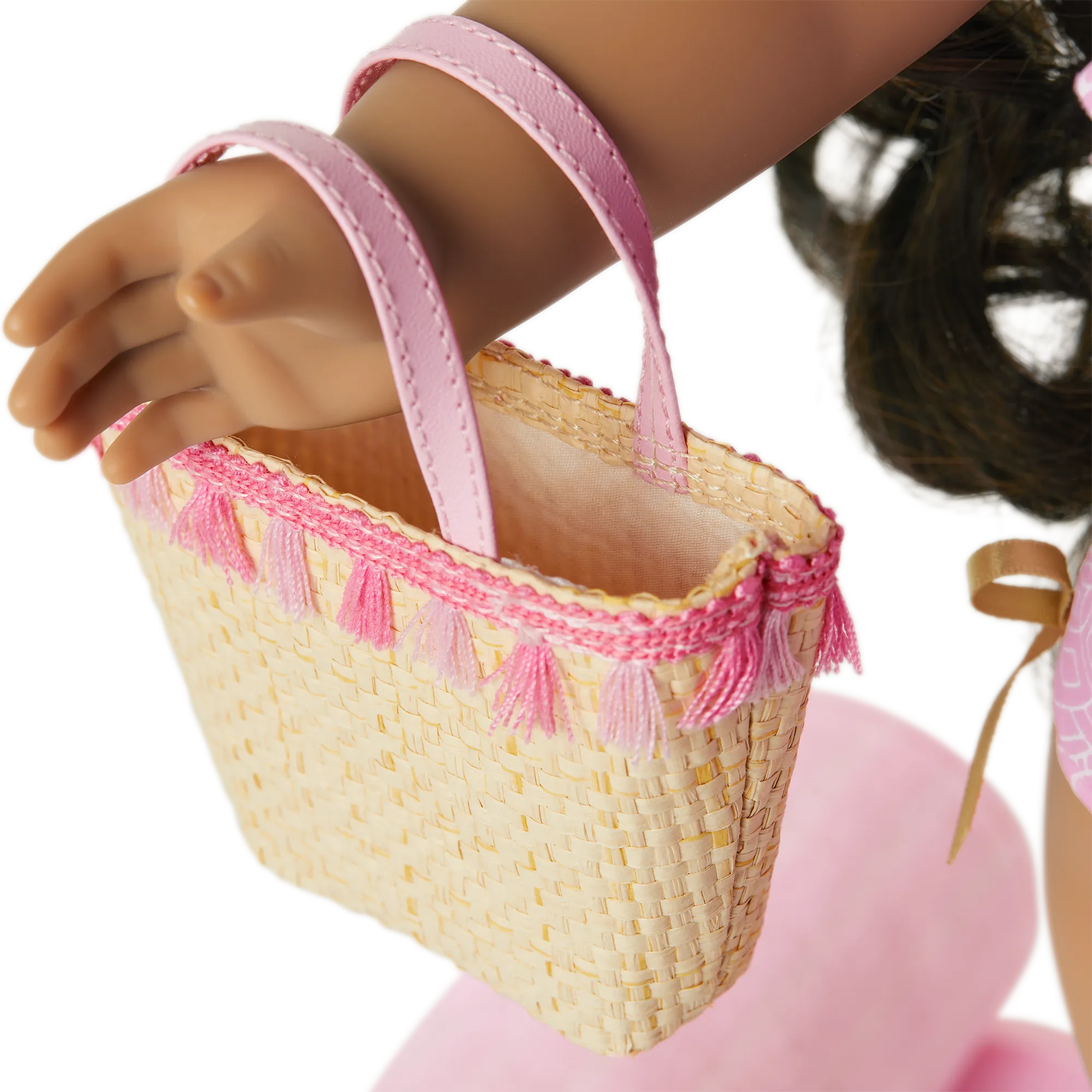 Rosy Resort Swimsuit for 18-inch Dolls