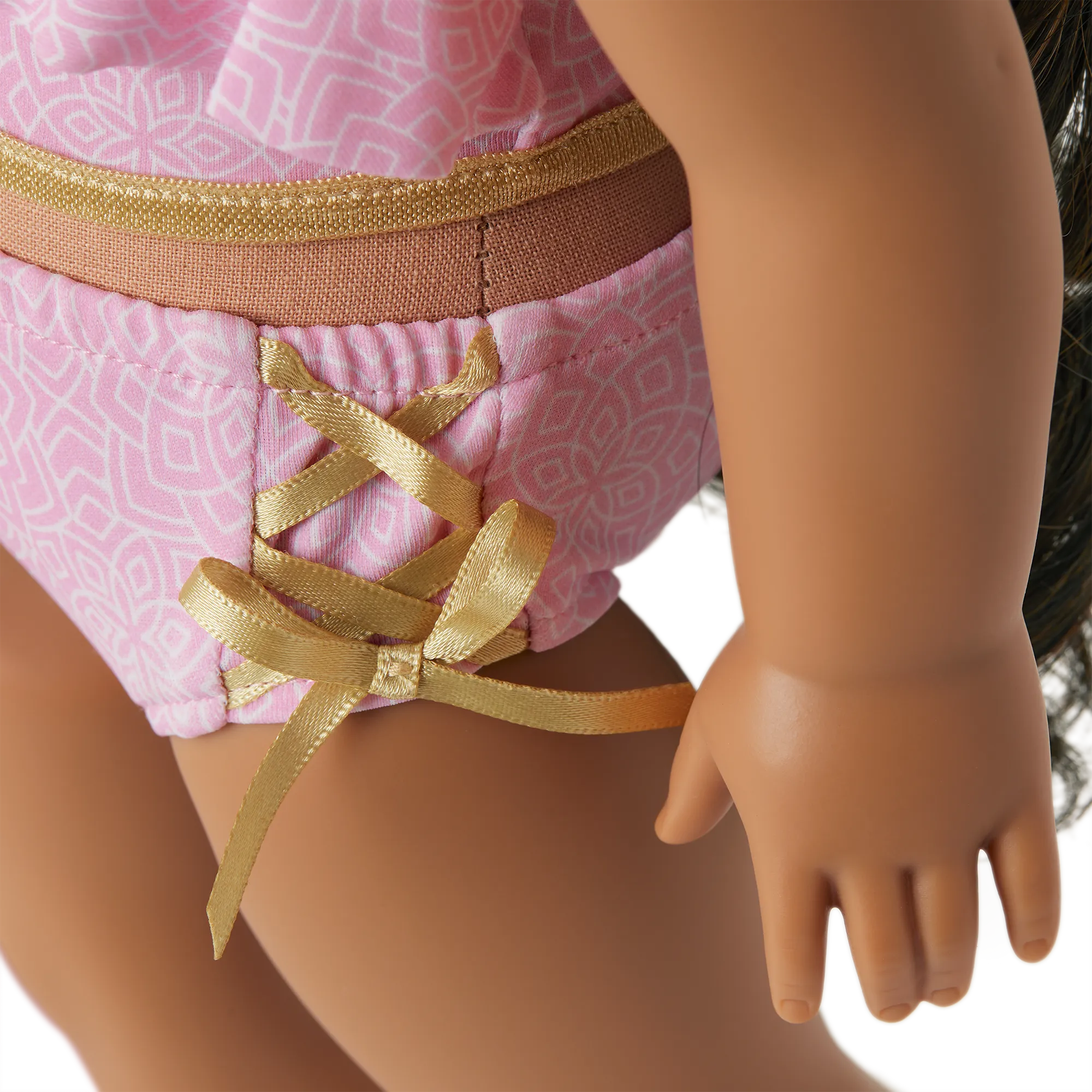 Rosy Resort Swimsuit for 18-inch Dolls