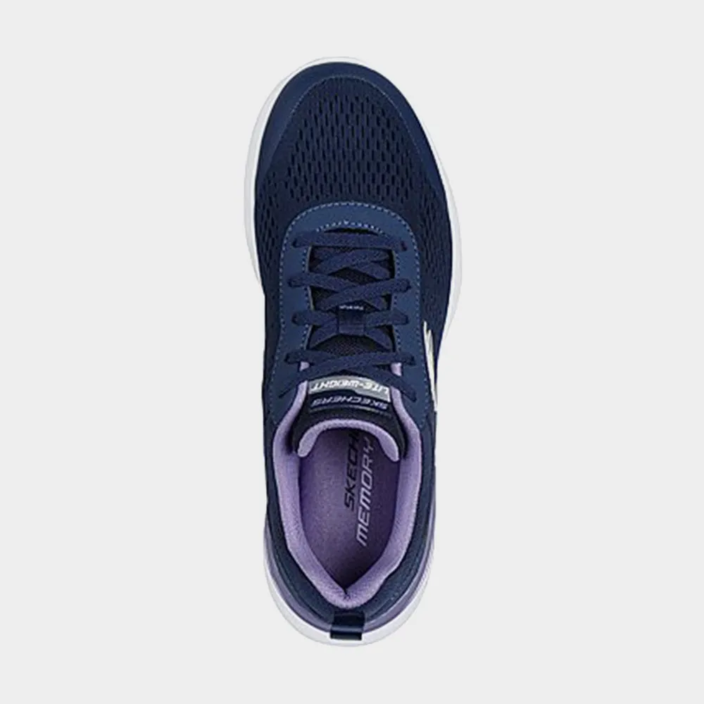 Skechers Womens SkecH-Air Dynamight 2.0 Sneaker Navy/purple _ 182876 _ Navy