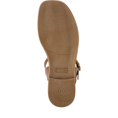 Tamaris Yellow Strap Flat Sandal|2816042457