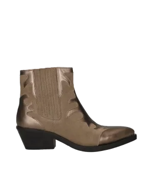 Tessy Western Boots - Brown