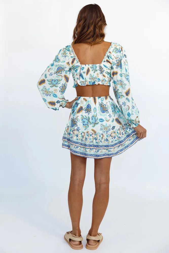 Travel History Crop Top