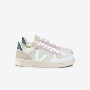 V-10 Suede Sneaker (Jade White Multico)