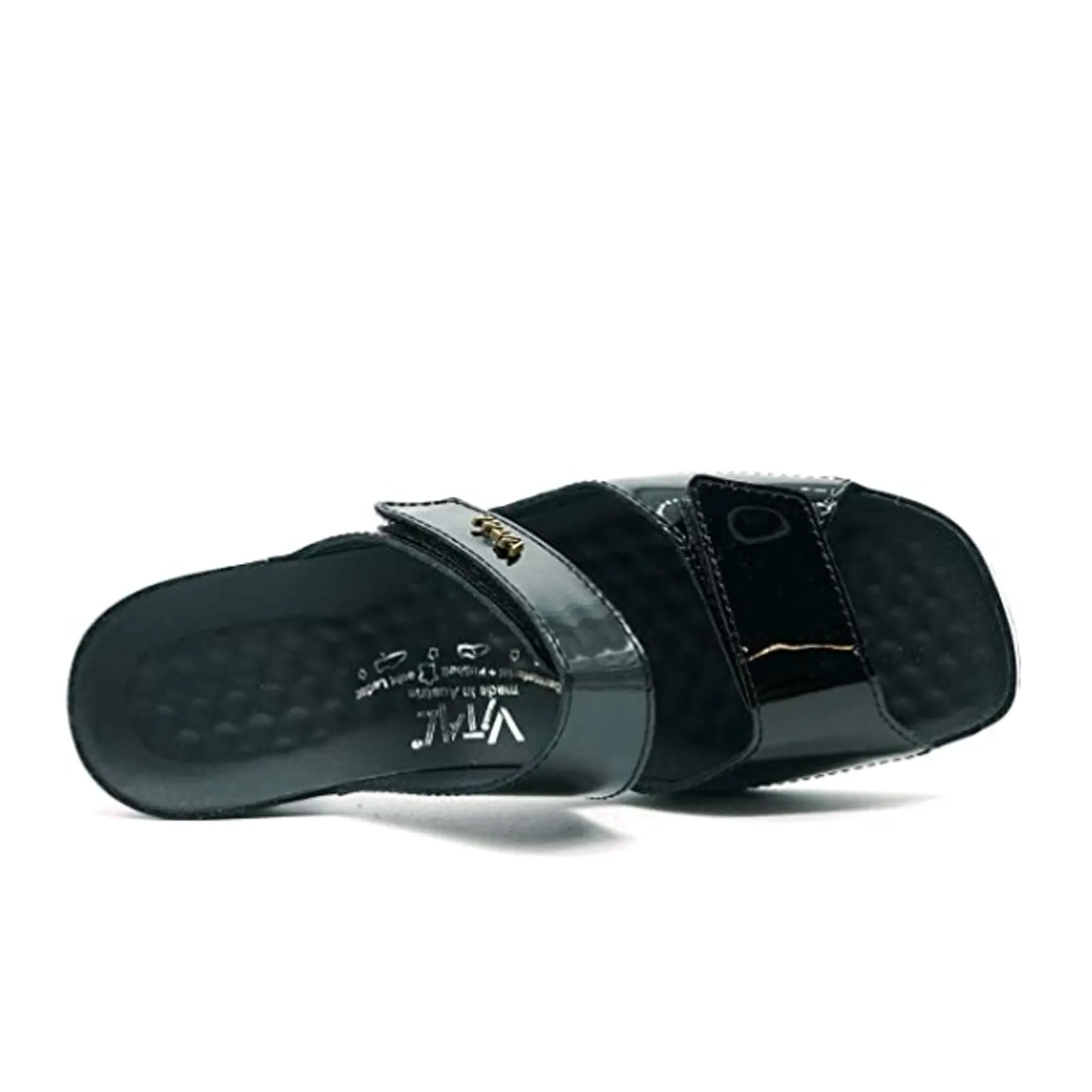 Vital Joy Mule (Women) - Black Patent