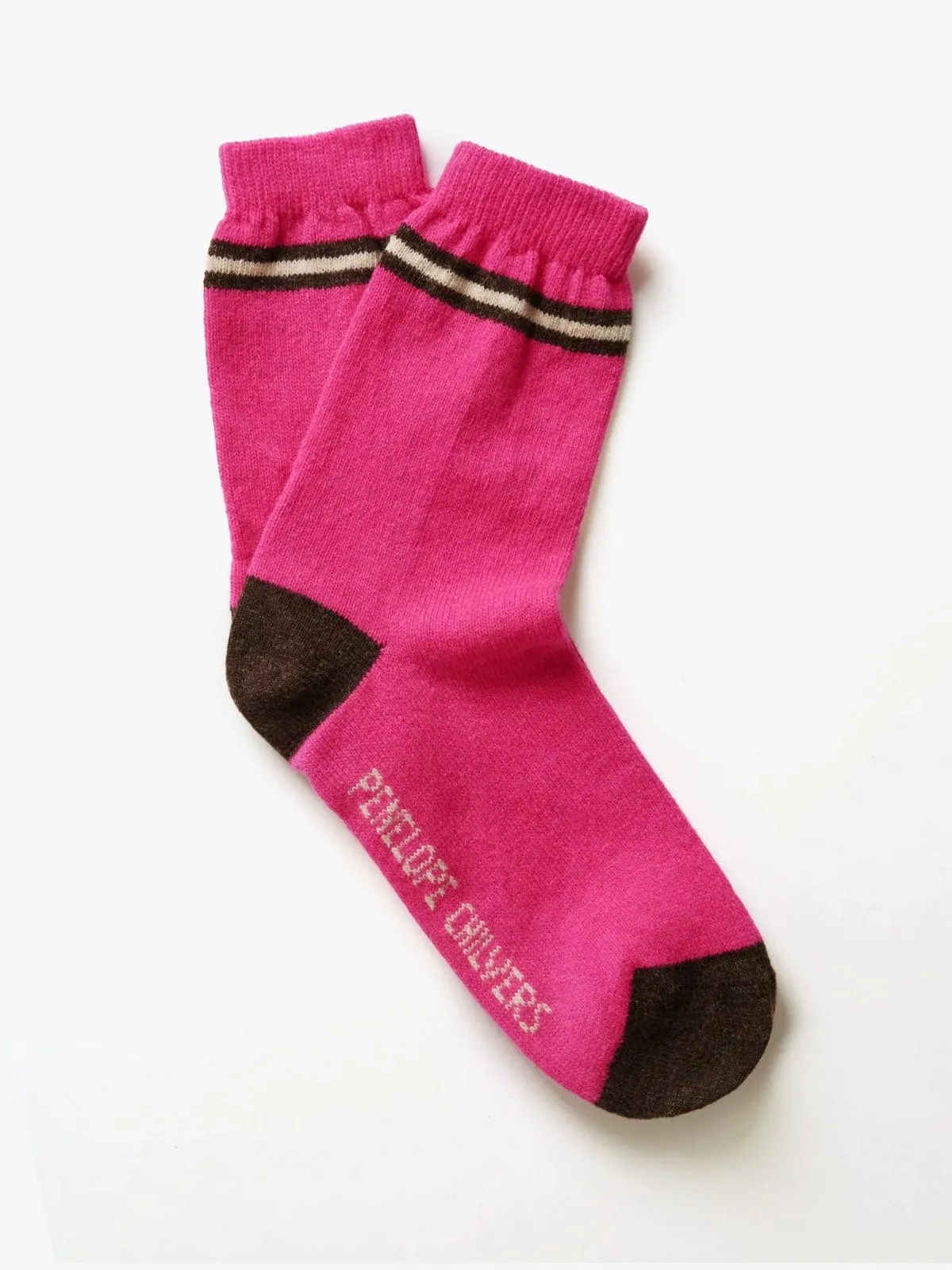 Wool Socks- Pink