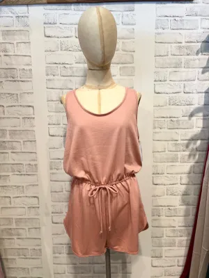 Zelda Romper in Pink